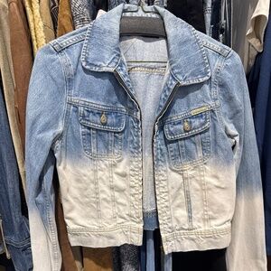 Maison Scotch crop Jean jacket